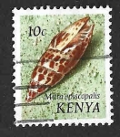 Sellos de Africa - Kenya -  37 - Concha Marina