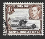 Stamps Kenya -  80 - Lago Naivasha (Kenia, Uganda y Tanganica)