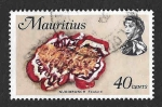 Stamps Mauritius -  343 - Molusco