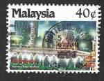 Stamps Malaysia -  421 - Ciudad Jardín de las Luces de Kuala Lumpur