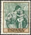 Stamps Spain -  1911 - Alonso Cano, San José