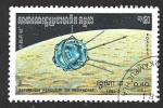 Stamps Cambodia -  481 - Exploración Espacial