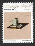 Sellos de Africa - Mozambique -  1106 - Instrumentos de Astronomía y Meteorología 