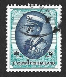 Stamps Thailand -  1876 - Bhumibol Adulyadej de Tailandia