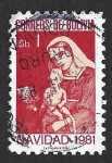 Stamps Bolivia -  669 - Virgen con Niño