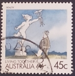 Stamps Australia -  Comic