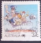 Sellos de Oceania - Australia -  Comic