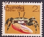 Stamps Australia -  Cangrejo