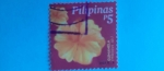 Sellos de Asia - Filipinas -  Gumamela- Hibiscus Sp-(Flor de Jamaica)-Serie: Flores populares. 
