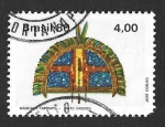 Stamps Brazil -  1686 -  Máscara Tapirape