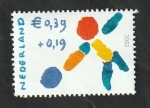 Stamps : Europe : Netherlands :  1969 - Ayuda a la infancia, niño con un balón