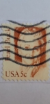 Stamps : America : United_States :  Pearl Sydenstricker Buck (1892-1973) Premio Nobel 1938. Serie:Grandes Americanas..