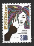 Sellos de America - Ecuador -  1271 - Día de la No Violencia Contra la Mujer
