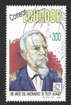 Stamps : America : Ecuador :  1289 - CL Aniversario del Nacimiento del General Eloy Alfaro