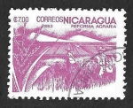 Stamps Nicaragua -  1303 - Reforma Agraria