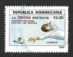 Stamps : America : Dominican_Republic :  1058 - Campaña Nacional de Lucha Contra la Droga