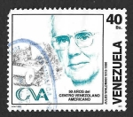 Stamps Venezuela -  1446d - L Aniversario del Centro Cultural Venezolano-Americano