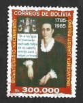 Sellos de America - Bolivia -  718 - Bicentenario del Nacimiento de la Heroína Nacional Vicenta Juaristi Eguino