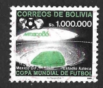 Sellos de America - Bolivia -  725 - Campeonato Mundial de Fútbol. México