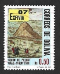 Stamps Bolivia -  741 - Exposición Filatélica Nacional 