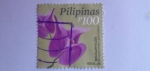 Stamps Philippines -  Bougainvillea (Bougainvillea spectabitis)- Serie: Flores populares de Filipina (2019)
