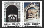 Stamps Bolivia -  792ED - Patrimonio Mundial Boliviano. UNESCO