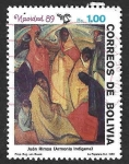 Stamps Bolivia -  796 - Pintura Boliviana