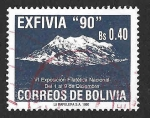 Stamps Bolivia -  817 - VI Exposición Filatélica Nacional 