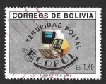 Sellos de America - Bolivia -  836 - Seguridad Postal 