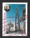 Stamps Bolivia -  915 - L Aniversario de la Archidiócesis de La Paz