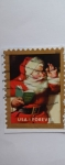 Stamps : America : United_States :  Santa 3 - Papa Noel- Serie Navidad 2018)