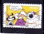 Stamps France -  personajes infantiles