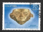 Sellos de America - Colombia -  C794 - Objetos en el Museo del Oro