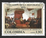Stamps Colombia -  C814 - Creación de la República