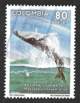 Stamps Colombia -  C839 - Ballena Jorobada