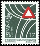 Stamps Spain -  ESPAÑA 1993 3237 Sello Nuevo Servicios Públicos Seguridad Vial Michel3107 Scott2693