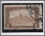 Stamps Hungary -  Edificio d' Parlamento d' Busapes