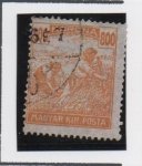 Stamps Hungary -  Cosecha