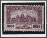 Stamps Hungary -  Edificio d' Parlamento d' Busapes