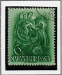 Stamps Hungary -  San Esteban Ofreciendo l' Corona