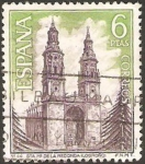 Stamps : Europe : Spain :  1938 - Iglesia de Santa María la Redonda, Logroño