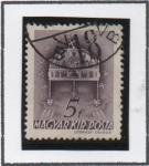 Stamps Hungary -  Corona d San Esteban