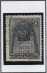 Stamps Hungary -  Iglesia Debrecen