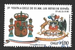 Sellos de America - Chile -  929 - Visita de los Reyes de España a Chile