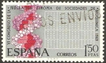 Stamps Spain -  1920 - VI Congreso Europeo de Bioquímica