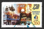 Stamps Chile -  1364 - 150 Aniversario del Cuerpo de Bomberos de Valparaíso