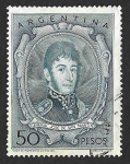 Sellos de America - Argentina -  642 - José Francisco de San Martín 