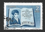 Sellos de America - Argentina -  726 - Mariano Moreno