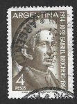Stamps Argentina -  761 - L Aniversario de la Muerte del Padre José Gabriel Brochero
