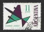 Stamps Argentina -  C89 - Avión